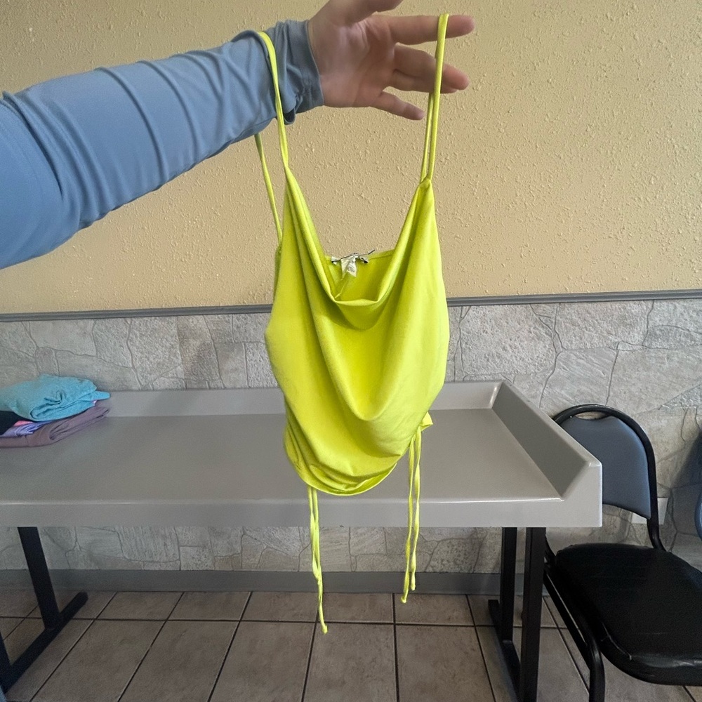 New Vibrant Yellow Women's Tank Top